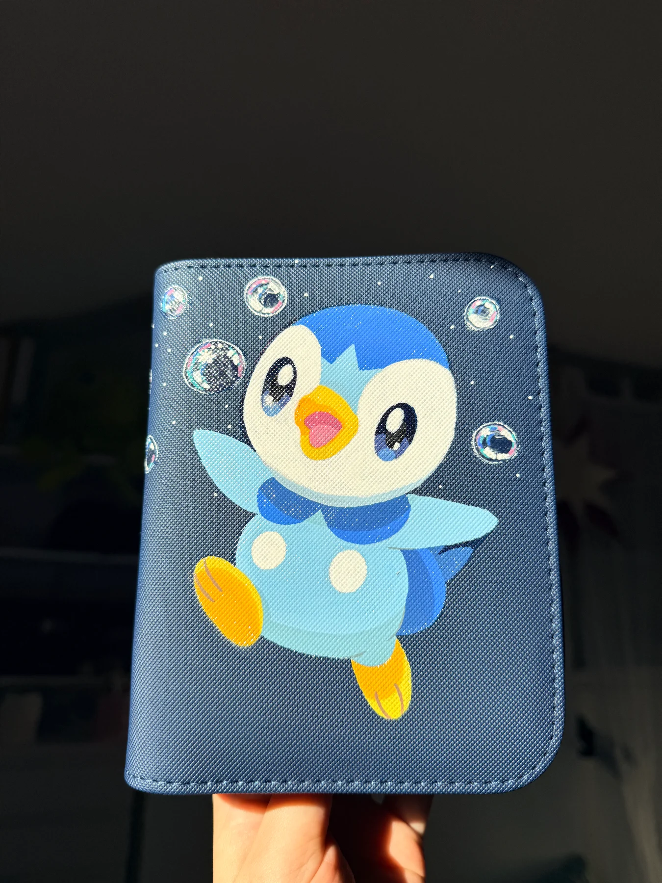 Binder custom, personnalisé à la main, Tiplouf